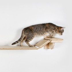 Мостик лесенка подвесной на стену для кошки "Ленивая прогулка"