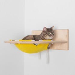 Подвесной настенный гамак для кошек "Сон в облаках"