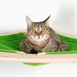 Гамак для кошки подвесной угловой "Ханмокку"
