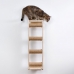 Настенная вертикальная лесенка-когтеточка для кошек  «Тенномон» на сайте "Мы Бобры"