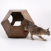 Домик для кошки из дерева "Котосфера"