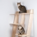 Напольный универсальный стеллаж для кошек «Котовасия» на сайте «Мы Бобры»
