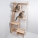 Напольный универсальный стеллаж для кошек «Котовасия» на сайте «Мы Бобры»