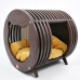 «Ханикамо» домик для кошки напольный с лежанкой из мебельного флока на сайте "Мы Бобры"