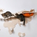 Настенный игровой комплекс  для кошек «Карта мира»