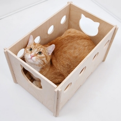 «Кото-коробочка» напольный домик для кошек