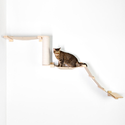«Шелковый путь 3.0» тканевый настенный комплекс для кошек 
