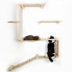 «Шелковый путь 7.0» тканевый настенный комплекс для кошек 