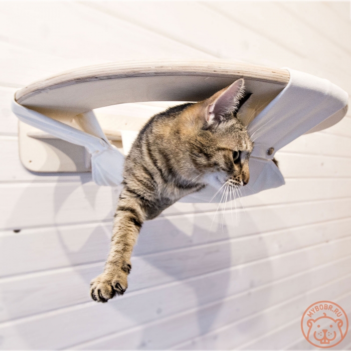 Подвесной настенный гамак для кошек Ясуми