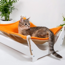 Гамак для кошки напольный "Ленивый котик"